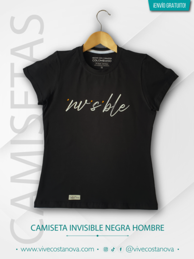 Camiseta Hombre Invisible