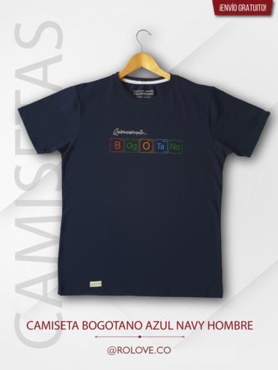 Camiseta Hombre Químicamente Bogotano