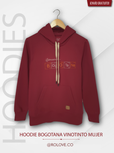 Hoodie Unisex Químicamente Bogotana